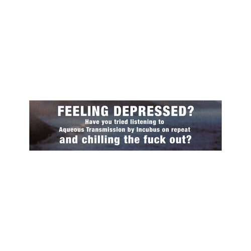 feeling depressed?