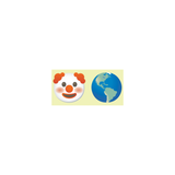 clown world sticker