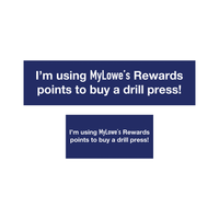 lowe's points sticker bundle