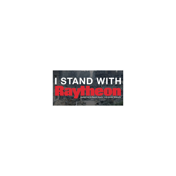 i stand with raytheon mini